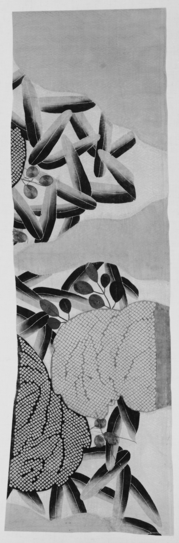 Black and White Botanical Still Life