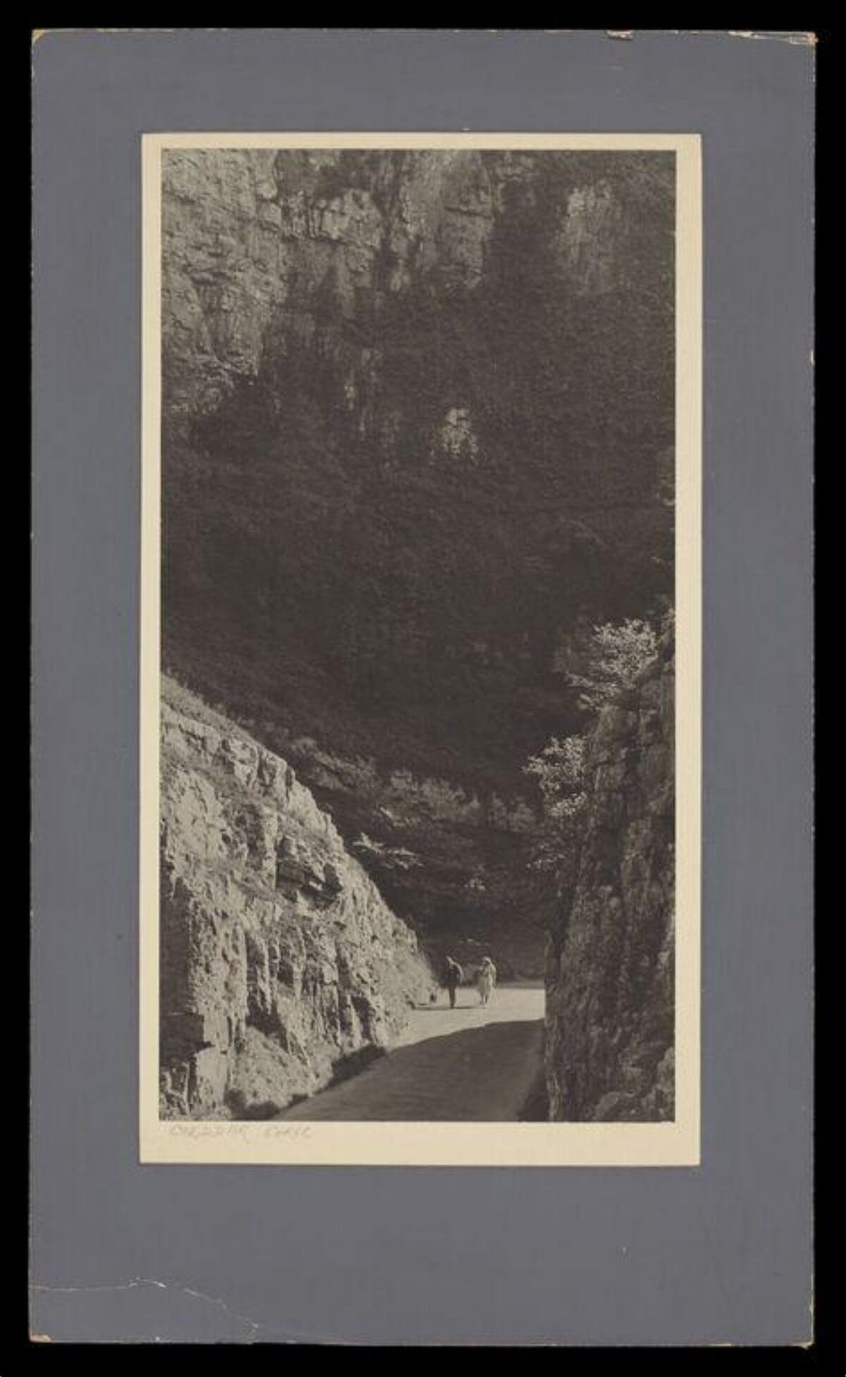 Two Walkers on Gorge Road