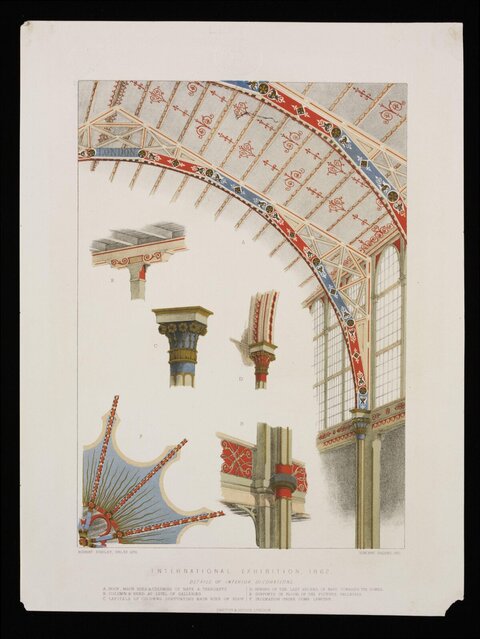 1862 International Exhibition Decoration Details