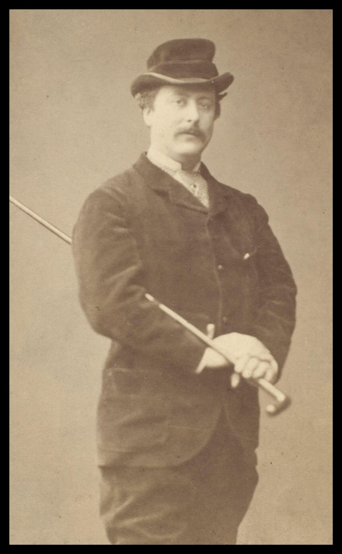 Vintage Portrait of a Victorian Gentleman