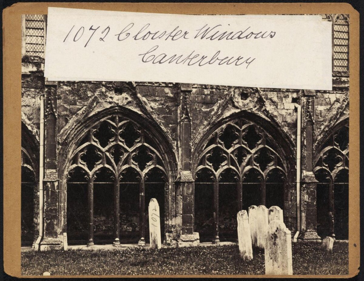 Cloister Windows at Canterbury