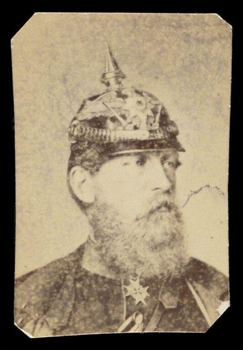 Vintage Photo of 19th Century Military Officer