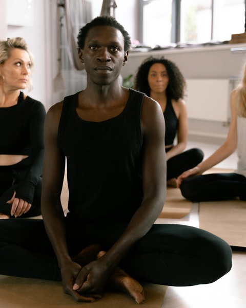 Group Yoga Meditation Session