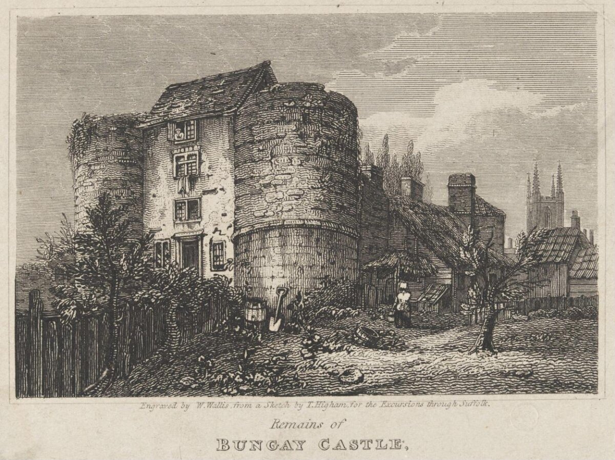 Remains of Bungay Castle