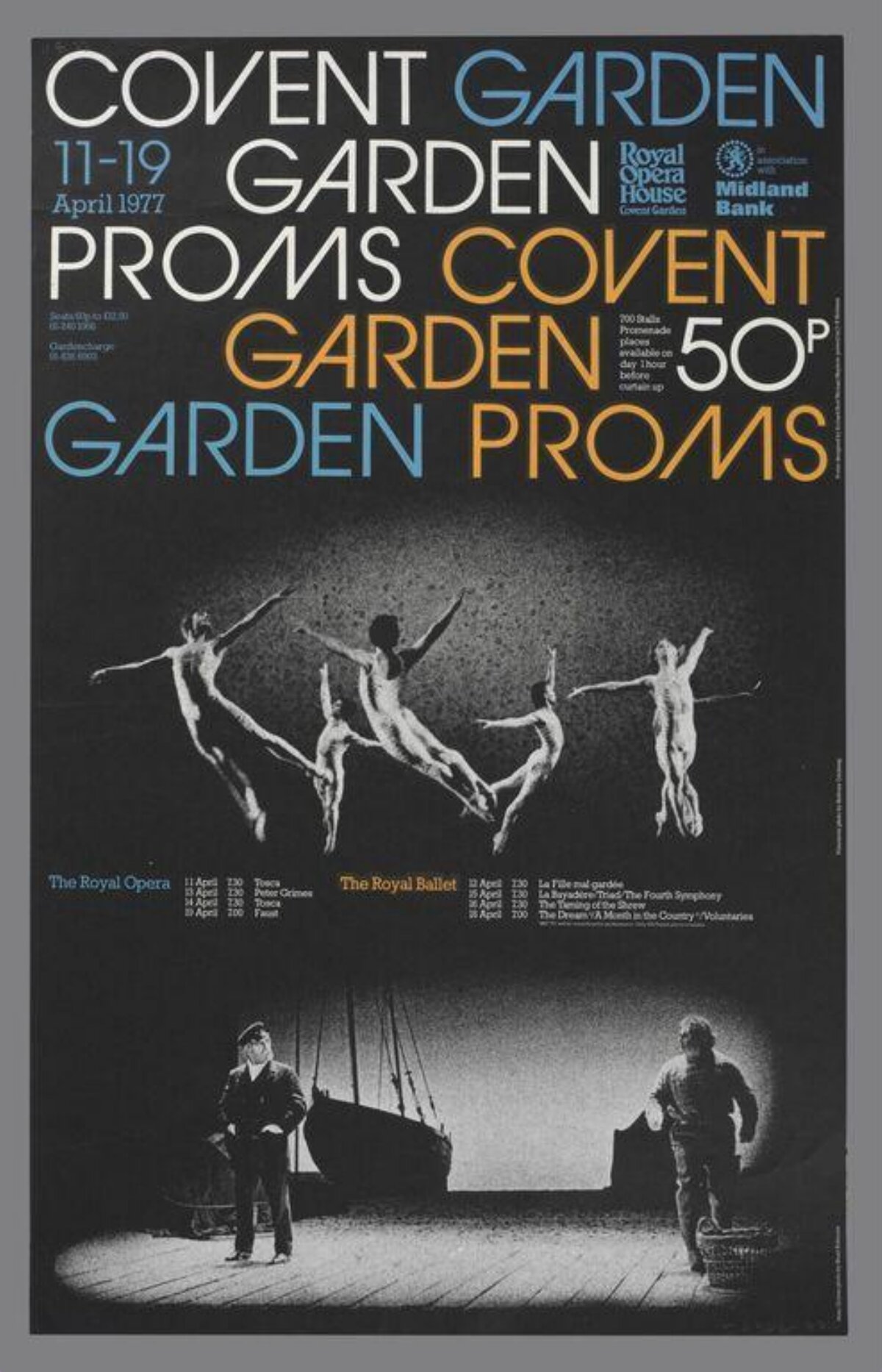 1977 Covent Garden Proms Poster