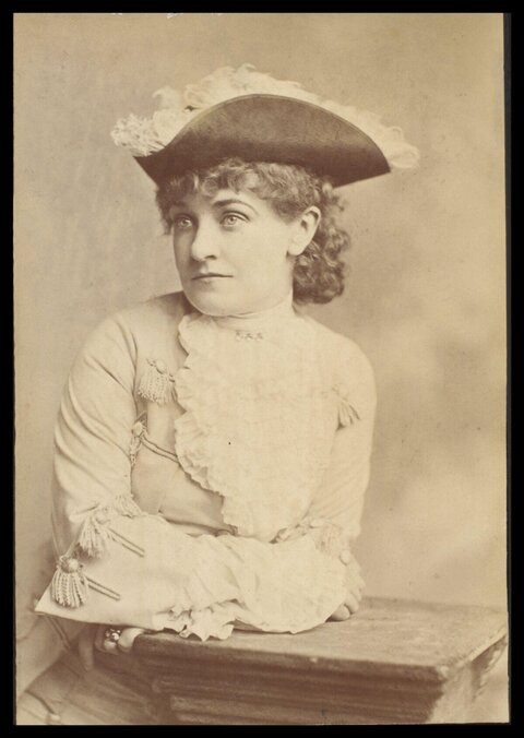 Vintage Portrait of Victorian Woman