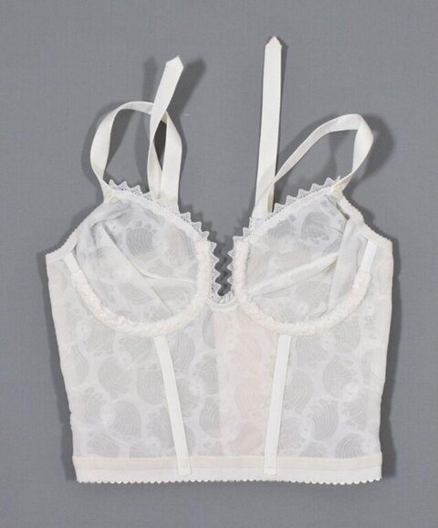 White Lace Corset Camisole