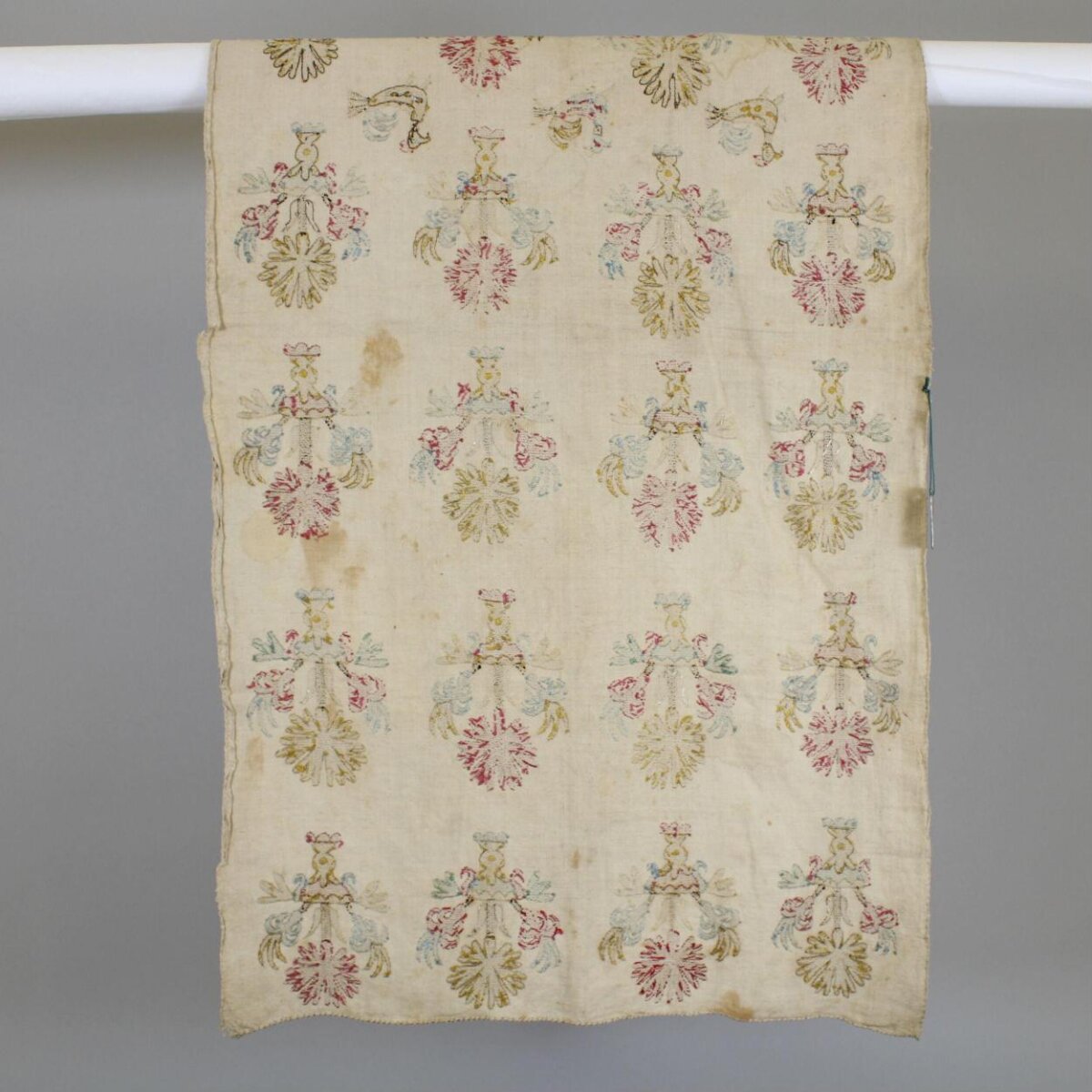 Antique Embroidered Textile Fragment
