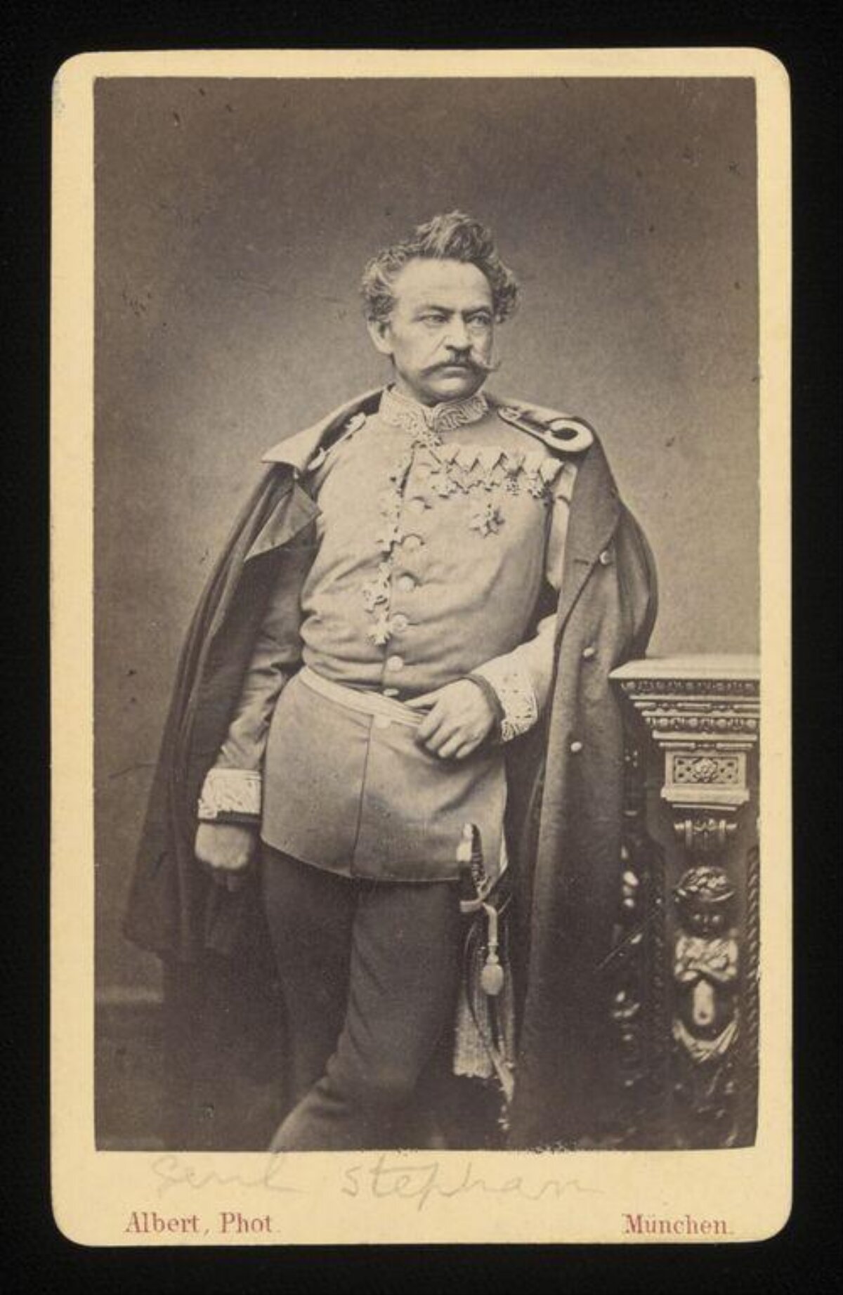 Vintage Portrait of a Military Officer