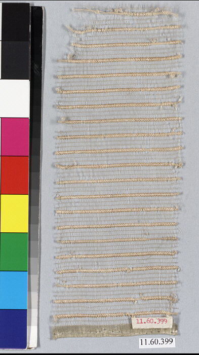 Museum Cataloged Textile Fragment