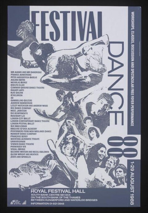 1988 Dance Festival Poster
