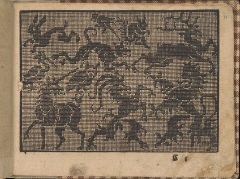 Antique Cross-Stitch Fern Pattern