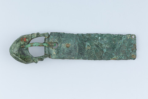 Ancient Bronze Belt Buckle