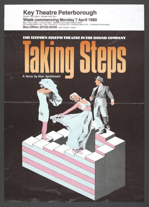 1980 Taking Steps Theatre Poster