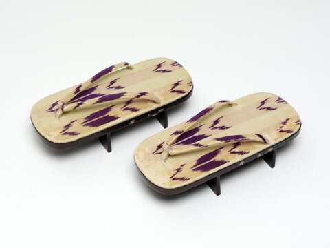 Pair of Traditional Japanese Geta Sandals