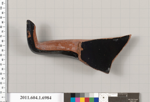 Ancient Pottery Handle Fragment