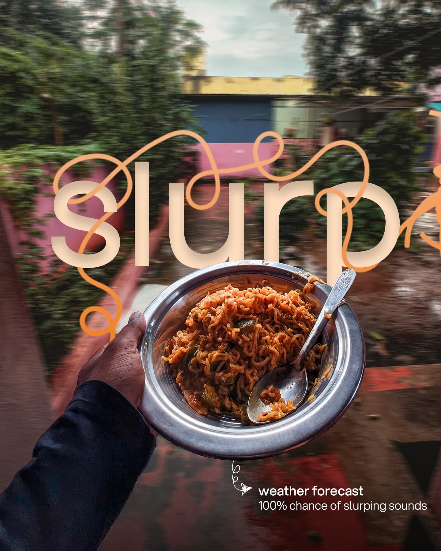 Noodles on a Rainy Day