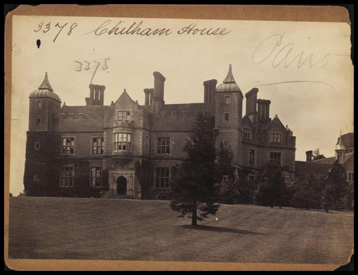 Vintage Photo of Chilham House