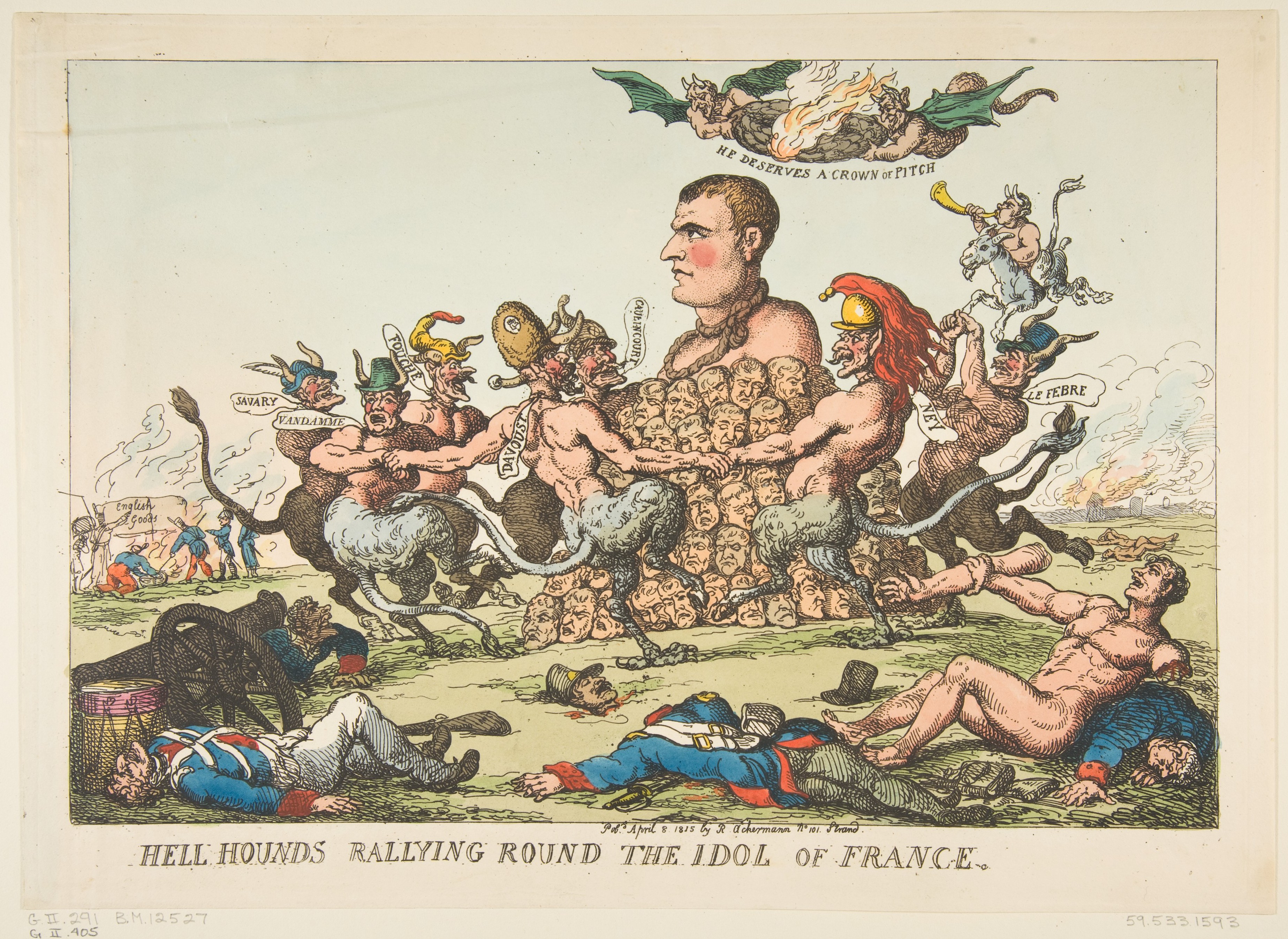 Hell Hounds Rallying Round the Idol of France
