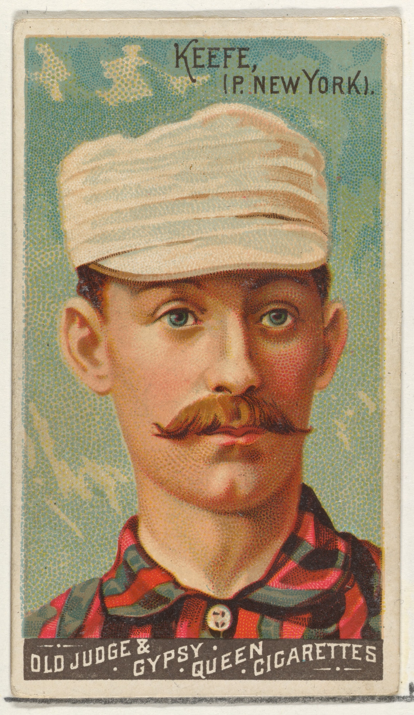 Vintage Keefe New York Baseball Cigarette Card
