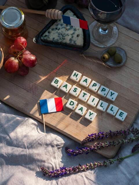 Happy Bastille Day Celebration Spread