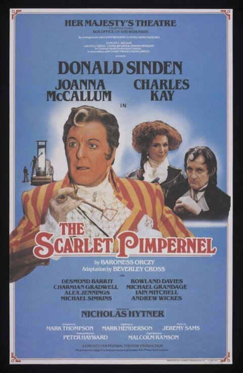 The Scarlet Pimpernel Theater Poster
