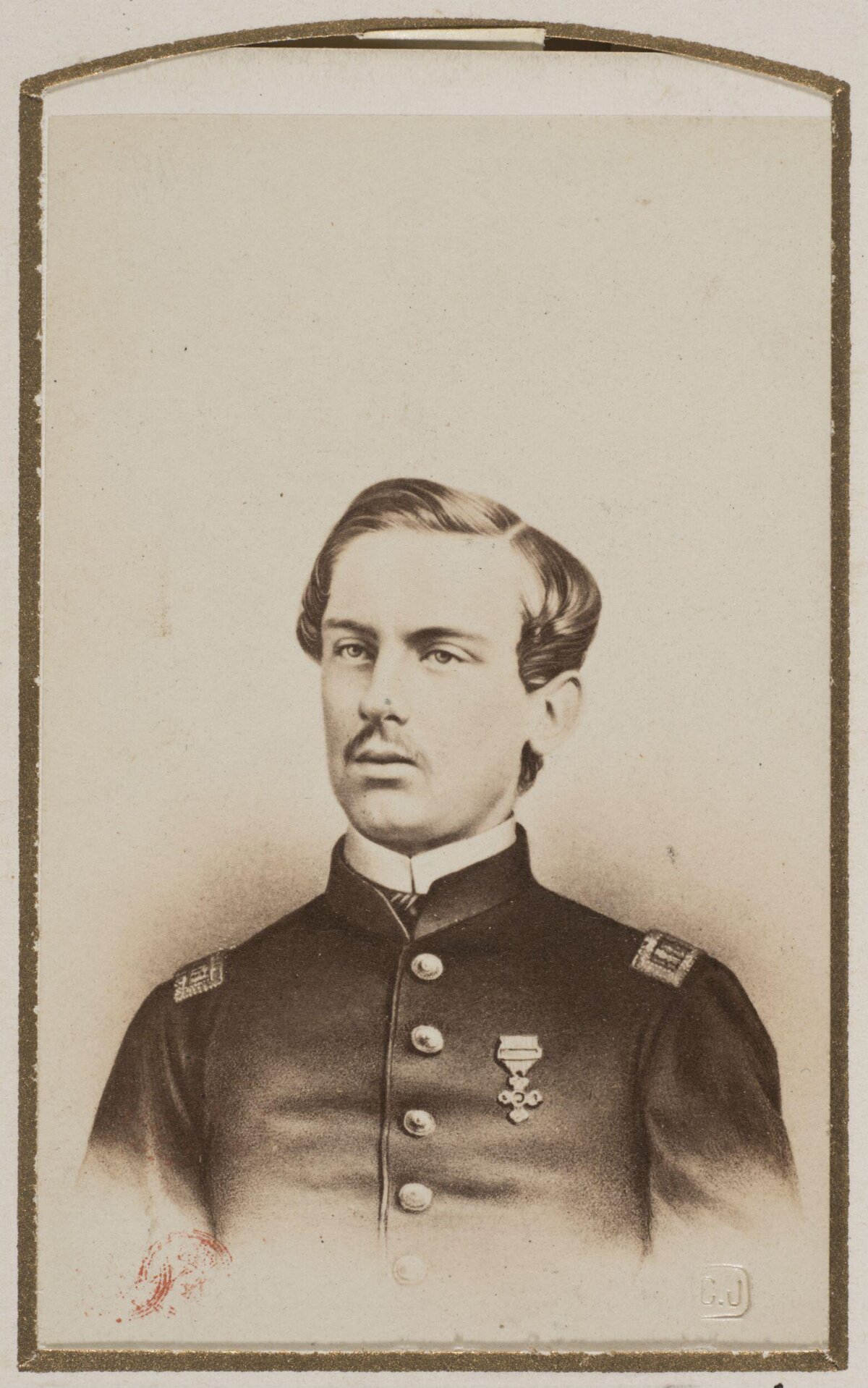 Bust Portrait of 19th Century Military Officer