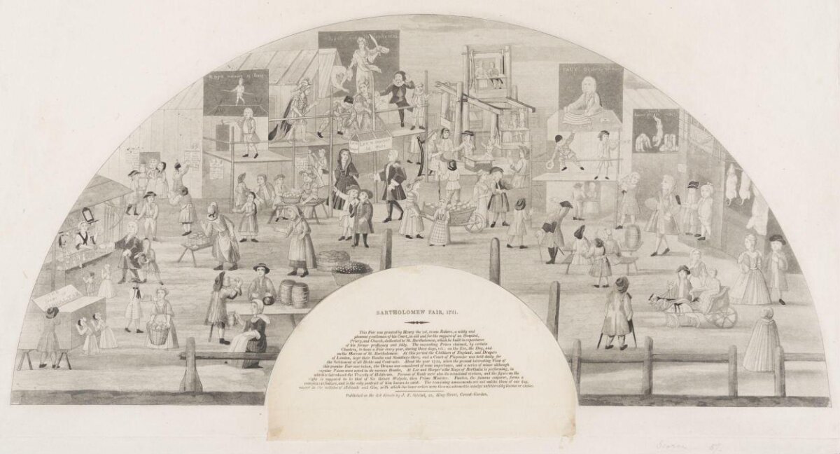 Bartholomew Fair 1721