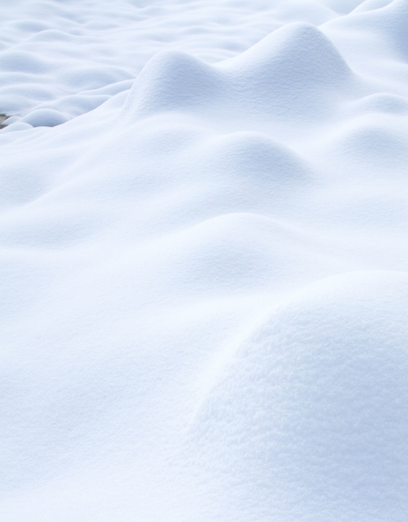 Soft Undulating Snow Drifts