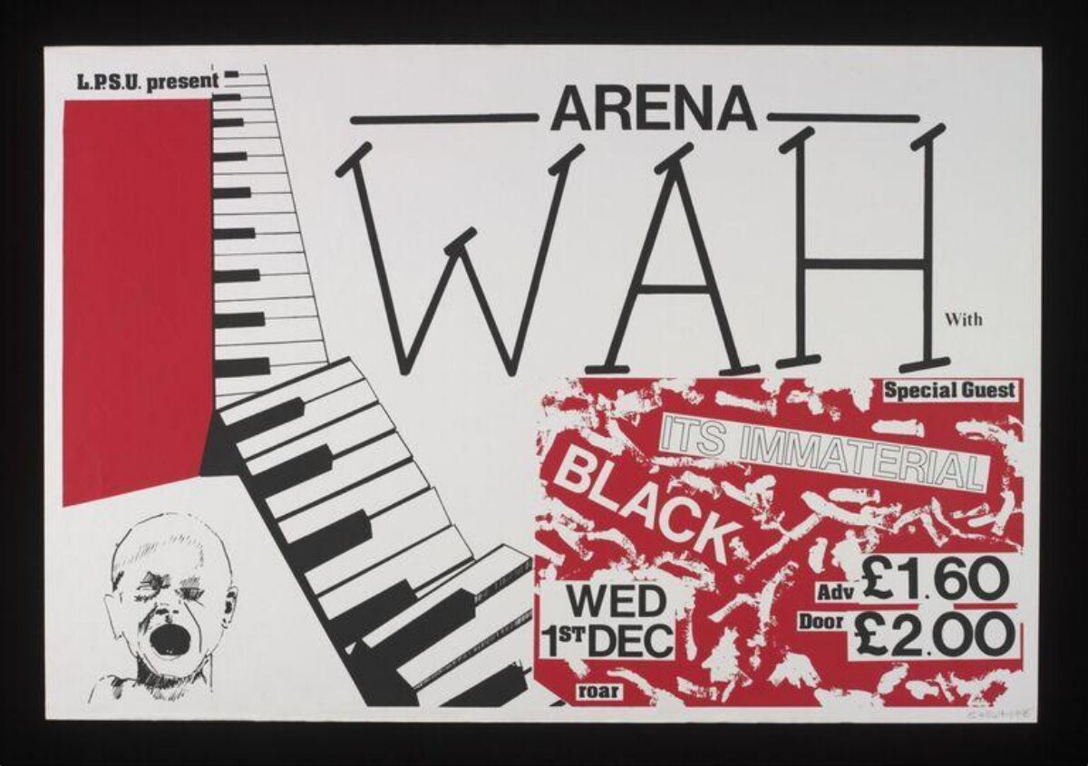 Arena Wah Concert Poster
