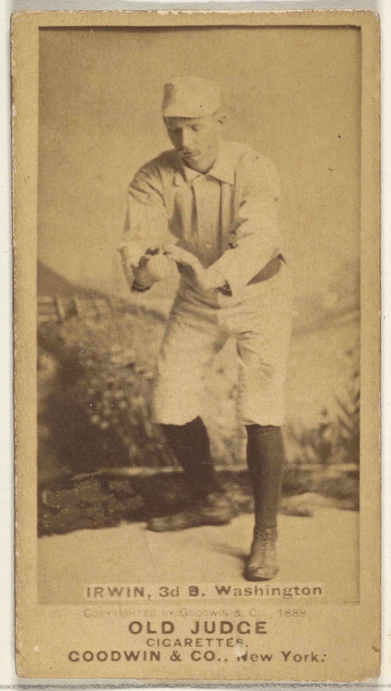 1888 Old Judge Baseball Cigarette Card