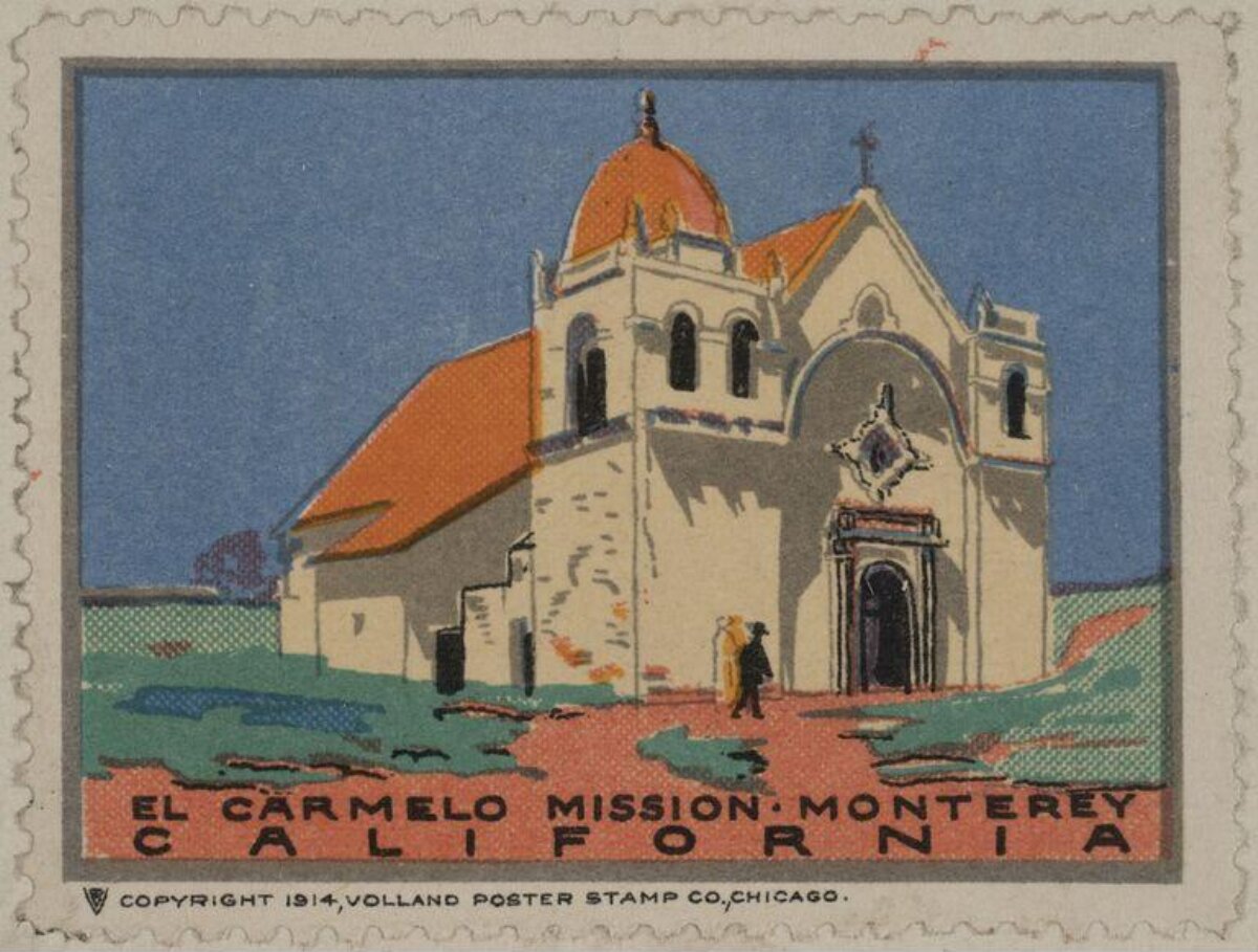 El Carmelo Mission Monterey California