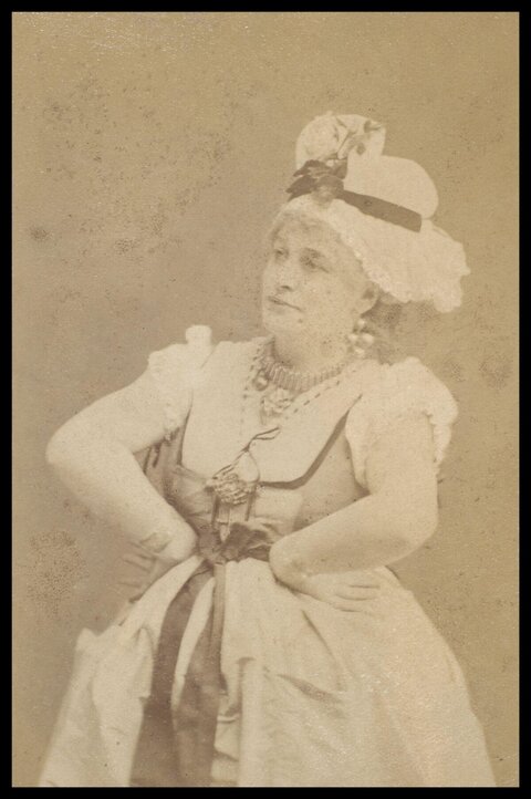Vintage Portrait of 19th Century Woman