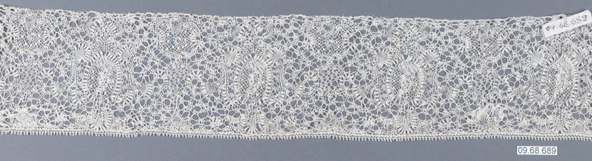 Antique Handmade Lace Strip