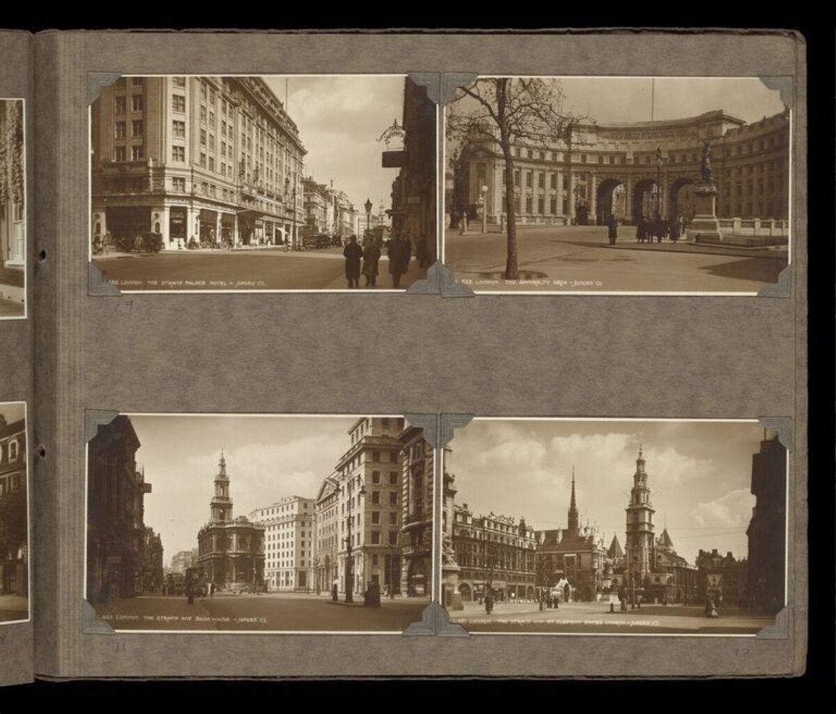 Vintage London Street Scene Photos