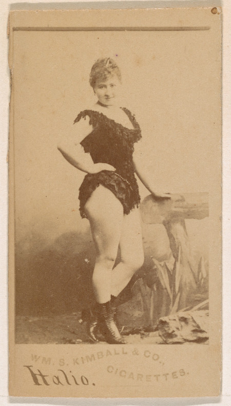 Vintage Cigarette Card Portrait of Italio