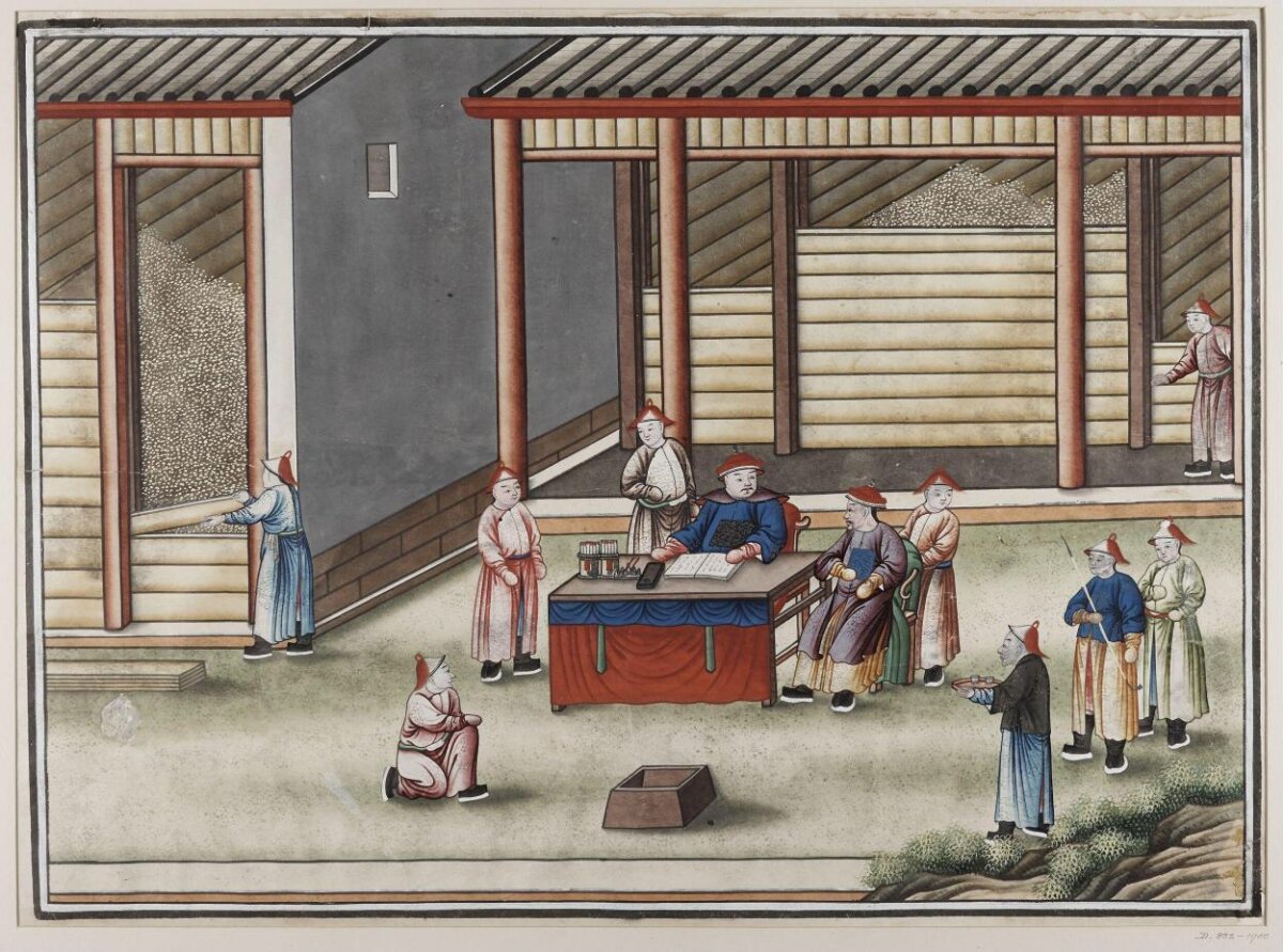 Qing Official Interrogation Scene