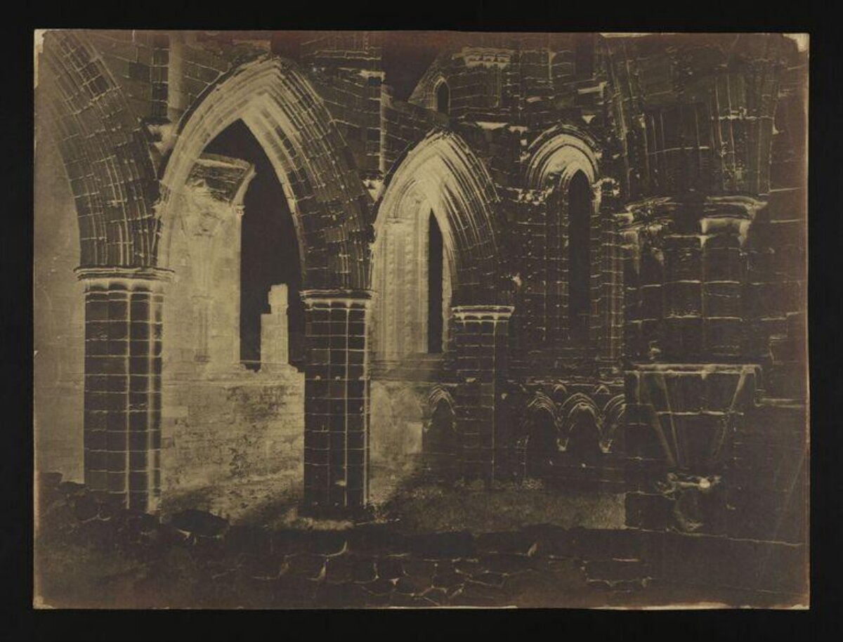 Ruined Gothic Stone Arches