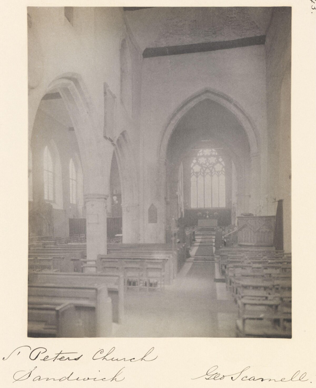St Peter's Church Interior Sandwich