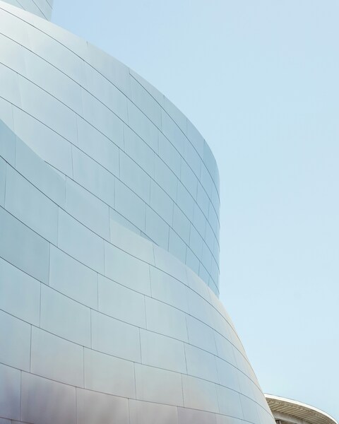 Curved Modern Building Facade