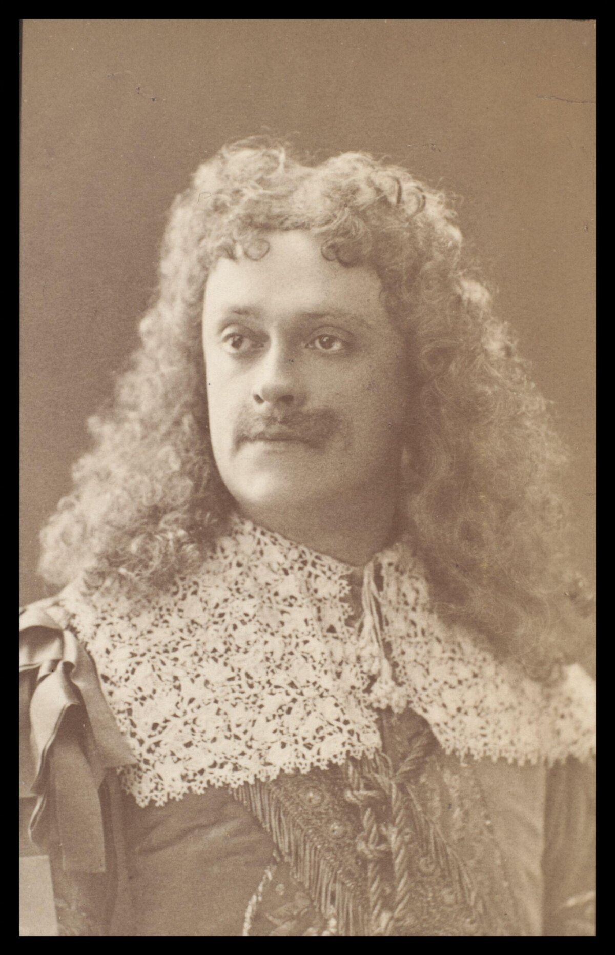 Vintage Portrait of Man in Period Costume