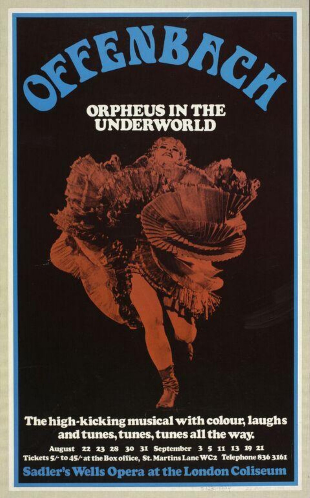 Orpheus In the Underworld Opera Poster