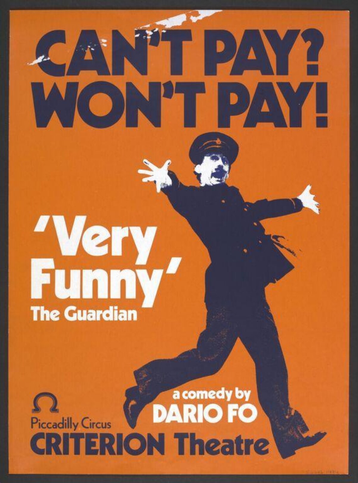 Can't Pay? Won't Pay! Theatre Poster
